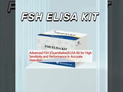 کیت ELISA پیشرفته FSH (مقدار) برای حساسیت بالا و عملکرد در تشخیص دقیق