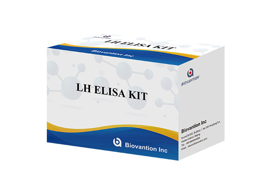 نوار تست Elisa LH ISO13485 کیت تست هورمون لوتئین کننده 96 عدد