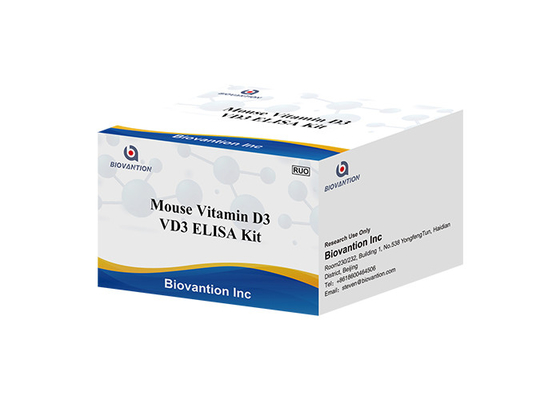 ساندویچ Elisa VD3 RUO کیت تست ویتامین D3 کیت Elisa برای استفاده تحقیقاتی