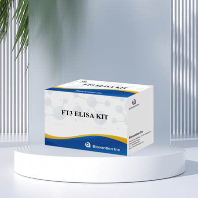 FT3 Triiodothyronine Free برای انسان کیت های تشخیصی با آزمایش 96T ELISA برای آزمایشگاه بیمارستان کلینیک