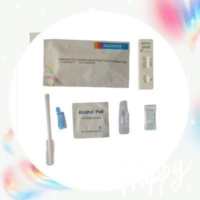 آزمایش سریع MPXV آنتی بادی IgG/IgM برای استفاده حرفه ای فقط IVD