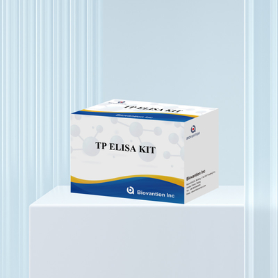 کیت آزمایش TP سیفلیس Ab Elisa سطح قطع 50ng/ml دمای 2-30C