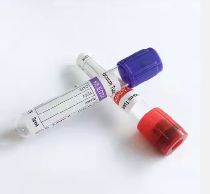 لوله های جمع آوری خون خلاء یکبار مصرف EDTA K2 EDTA K3 Vacutainer