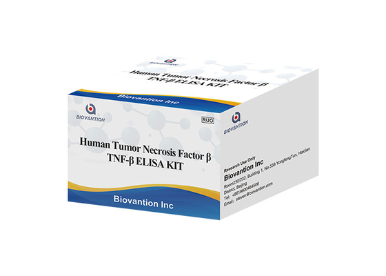 TNFB TNFSF1 لنفوتوکسین آلفا LTA الایزا کیت فاکتور نکروز تومور انسانی بتا