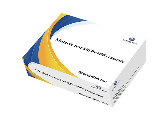 یک مرحله ی آزمایش آنتیژن برای مالاریا دستگاه آزمایش سریع کل خون طلا