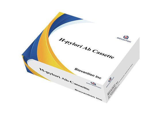 دستگاه آزمایش یک مرحله ای H. Pylori Ab (سروم/پلازما) ورقه بسته بندی
