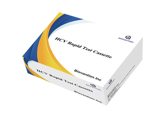تست سریع HCV نوع کاسه تست طلا کلائی 2-30 حمل و نقل