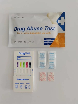 کیت تشخیص سریع آزمایش ایمنی ویروس کمبود ایمنی انسان آزمایش مواد مخدر MTD/OPI/OXY/PPX/THC