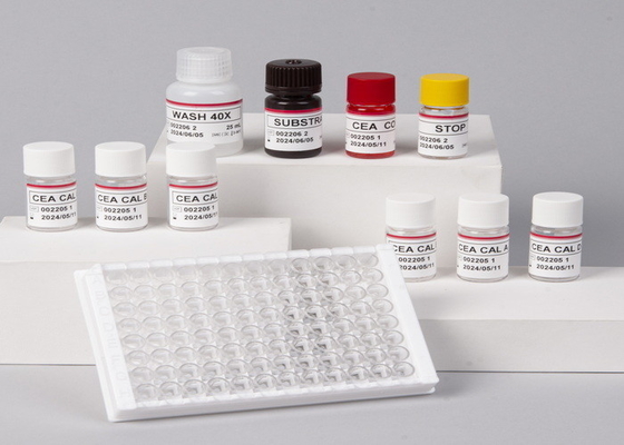 آنتی ژن سرطان جنین CEA ELISA آزمایش نشانگر سرطان KIT آزمایشگاه یا بیمارستان دقت بالا