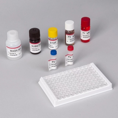 حساسیت RV-M Elisa سریع 2-3 ساعت زمان آزمایش برای نتایج دقیق