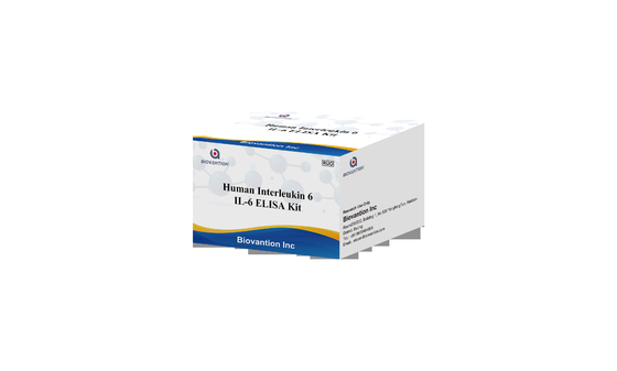 کیت تست IL-6 Interleukin 6 Elisa با زمان آزمایش 2-3 ساعت Biovantion فرمت سرم / پلاسما 18 ماه
