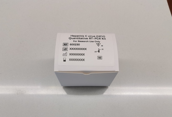 HCV PCR Reagent Storage at 2-8.C for Accurate DNA Reaction For Research Use Only