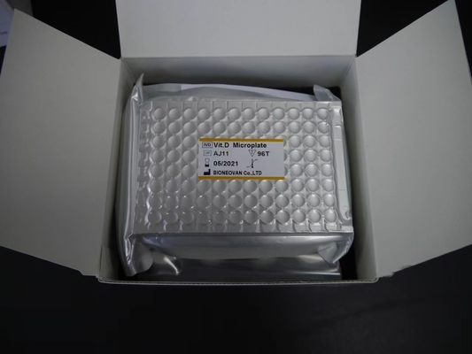 کیت آزمایش ویتامین D Elisa خاصیت کیت آزمایش Elisa با عمر 18 ماه 2-3 ساعت زمان آزمایش با Biovantion