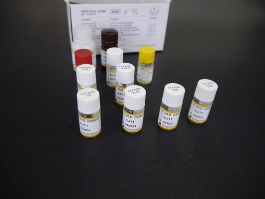 کیت آزمایش ویتامین D Elisa خاصیت کیت آزمایش Elisa با عمر 18 ماه 2-3 ساعت زمان آزمایش با Biovantion