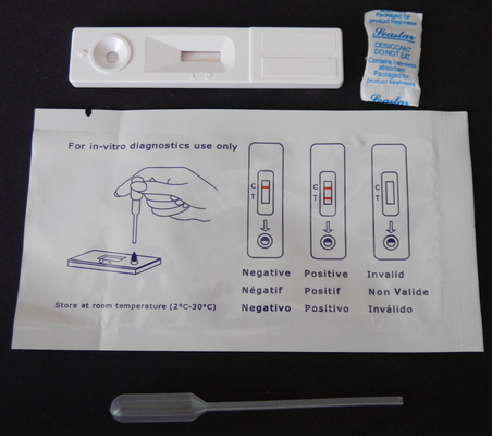 حساسیت Hcg Urine Rapid Test Cassette/ Strip/ Pen Kit 5-15 دقیقه زمان خواندن 24 ماه