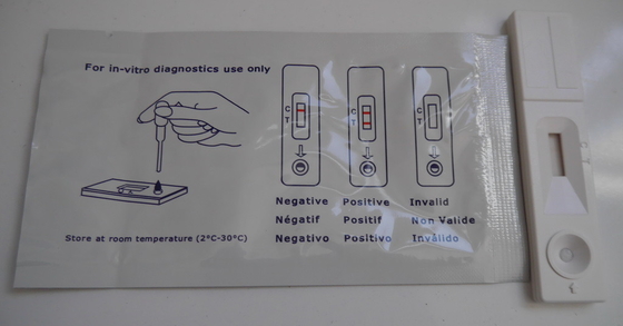 حساسیت Hcg Urine Rapid Test Cassette/ Strip/ Pen Kit 5-15 دقیقه زمان خواندن 24 ماه