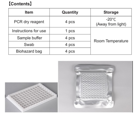 Respiratory V (lung infection) Cat PCR Dry ice general transport  4 T/box