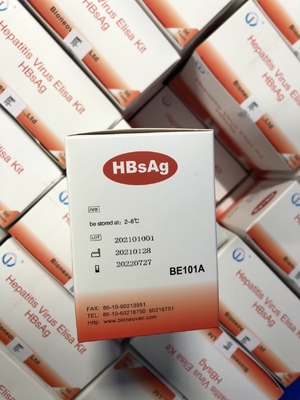 کیت آزمایش HBsAg ELISA تعیین کیفی ویروس HBsAg