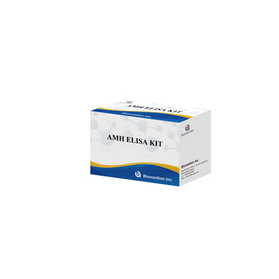 تأییدیه CE استفاده انسانی هورمون ضد مولر (AMH) تست الیزا کیت آزمایش خون یا سرم 96T