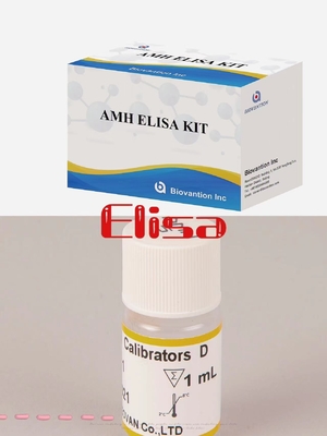 کیت سنجش ELISA دقیقیت بالا AMH کیت تست Elisa استفاده بیمارستان