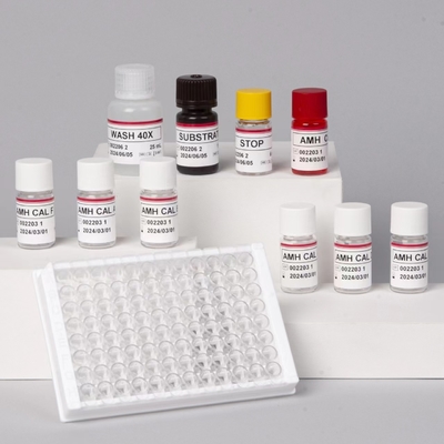 کیت سنجش ELISA دقیقیت بالا AMH کیت تست Elisa استفاده بیمارستان