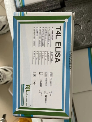 کیت تست آسان FT3 ELISA با عمر طولانی و روش نگهداری 2C-8C