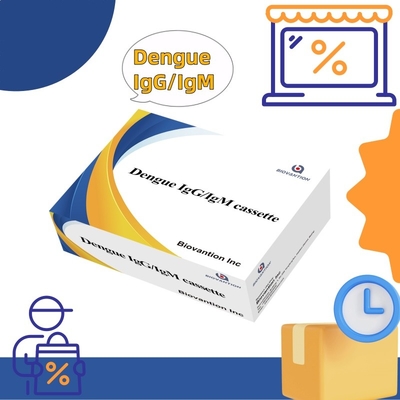 حساسیت تست کاسه ای IgG/IgM طلا کلائی با ۵ تا ۱۵ دقیقه خواندن