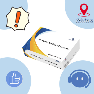 حساسیت تست کاسه ای IgG/IgM طلا کلائی با ۵ تا ۱۵ دقیقه خواندن
