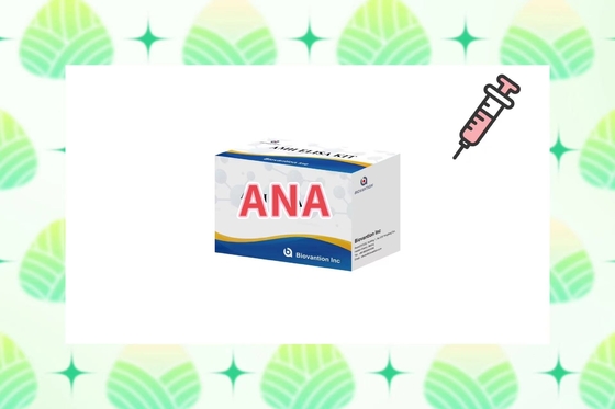حساسیت ANA Screen IgG Elisa Test Kit برای تشخیص سرم/پلازما در ۲ تا ۸ درجه سانتیگراد