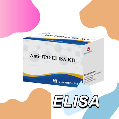 آنتی بادی های حساس پروکسیداز تیروئید Elisa Test Kit برای تشخیص انسان