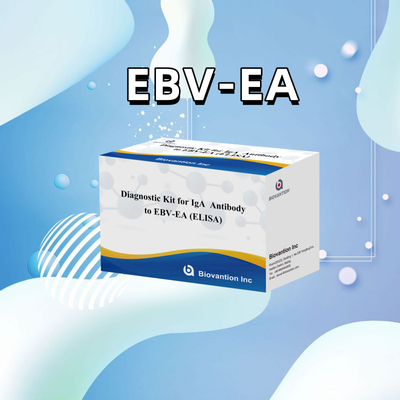کیت تشخیصی حساسیت 2-8°C برای آنتی بادی IgA به EBV-EA کیت آزمایش ELISA