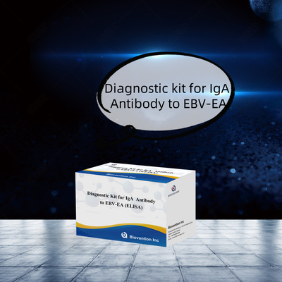 کیت تشخیصی حساسیت 2-8°C برای آنتی بادی IgA به EBV-EA کیت آزمایش ELISA