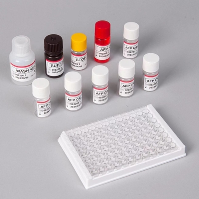 AFP Alpha Fetoprotein Elisa Test Kit محصولات مرتبط با آنزیم زمان حمل کوتاه