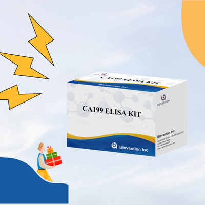آزمایش سریع و دقیق الیزای بر روی انسان الیزای تشخیص واکنشگر CA199 کمی