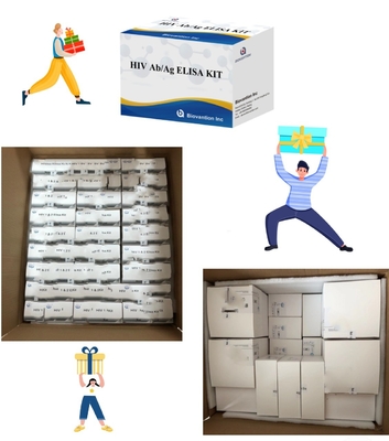 کیت های آزمایش HIV Ab Ag Elisa با عمر 18 ماه و حساسیت / خاصیت بالا
