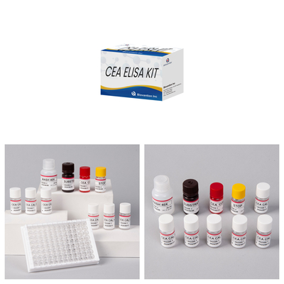 تأییدیه CE برای استفاده انسانی کیت تست کمی ELISA آزمایش خون یا سرم 96T