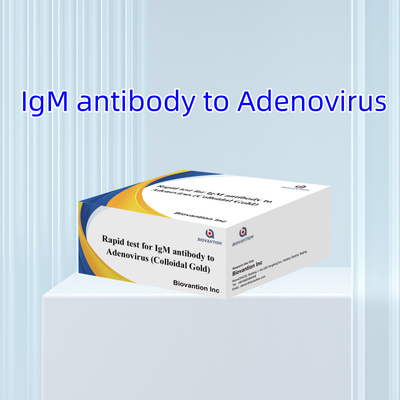 کیت آزمایش آنتی بادی IgM دقیق به ویروس آدنو برای نوار کاست کلینیکی و آزمایشگاهی