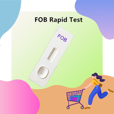نمونه مدفوع نوع FOB کیت آزمایش خون مخفی مدفوع آزمایش پزشکی 2-30C