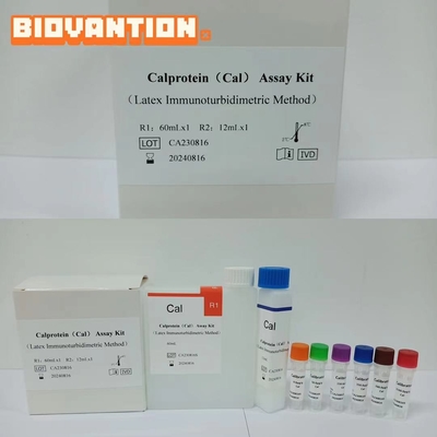 تعیین کمی از Calحفظ Cal در مدفوع با ذخیره سازی ایده آل 2-8.C IVD