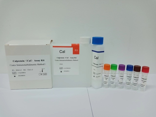 تعیین کمی از Calحفظ Cal در مدفوع با ذخیره سازی ایده آل 2-8.C IVD