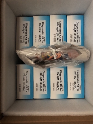 کیت آزمایش HBC IgM ELISA برای تشخیص بیومارکر در نمونه های سرم / پلاسما