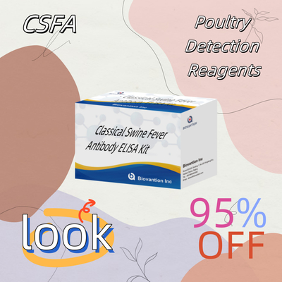 کیت تشخیص برای CSFV آنتی بادی در مورد تب خوک کلاسیک برای آزمایش واکنش دهنده 192T در حیوانات