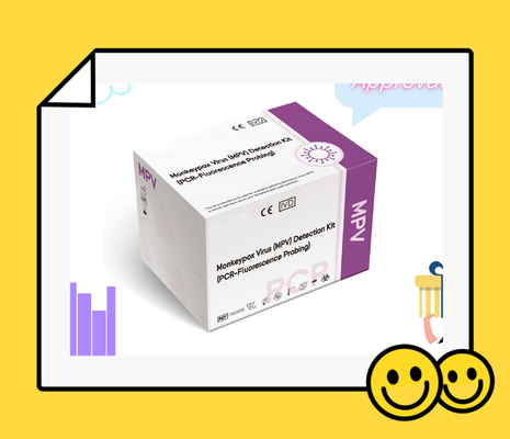 آبله میمون بیماری عفونی Mpox تشخیص واکنش کننده PCR برای محل ضایعات مخاط پوستی نمونه ذخیره در 2-35C