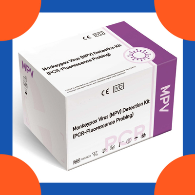 ویروس آبله میمون تشخیص می دهد واکنش دهنده PCR برای حالت ذخیره سازی تقویت مداوم 2-35