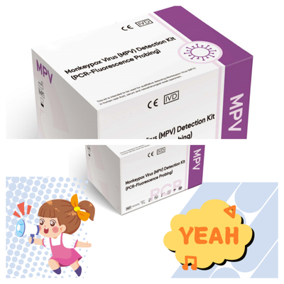 ویروس آبله میمون تشخیص می دهد واکنش دهنده PCR برای حالت ذخیره سازی تقویت مداوم 2-35