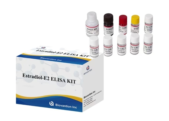 کیت آزمایش ELISA استرادیال E2 تشخیص کمی سرم انسان