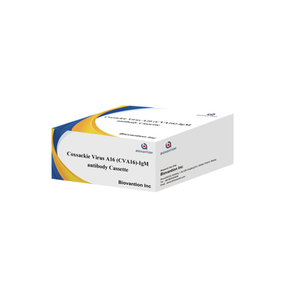 آزمایش سریع آنتی بادی ویروس کوکسکی A16 CVA16-IgM کاسه WB/S/P طلا کلائیدی