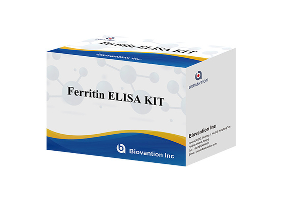 آزمایشگاه یا بیمارستان کیت آزمایش فرریتین انسانی FE ELISA با دقت بالا
