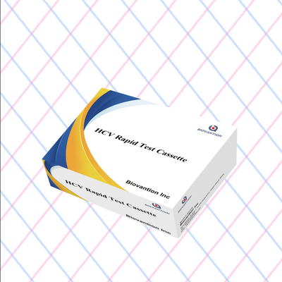 قیمت کارخانه حساسیت 5-15 دقیقه HCV Ab Strip Cassette Test Kit برای نتایج سریع