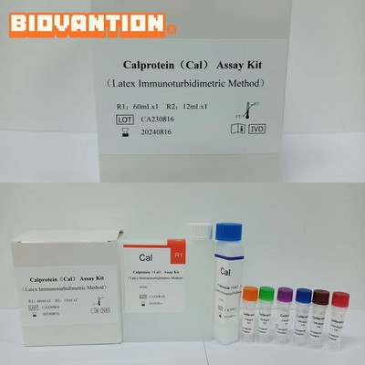 تعیین کمی از Calحفظ Cal در مدفوع 2-8.C ذخیره سازی IVD
